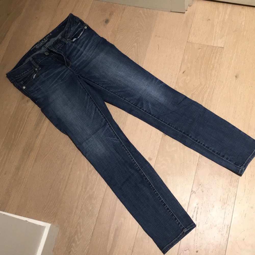 American eagle skinny super stretch jeans size 8